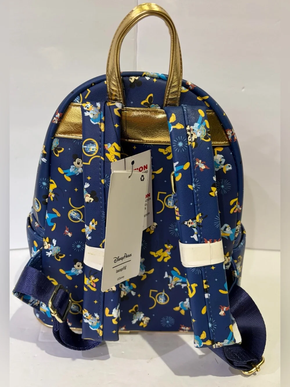 Walt Disney 50th Anniversary Loungefly Backpack NWT